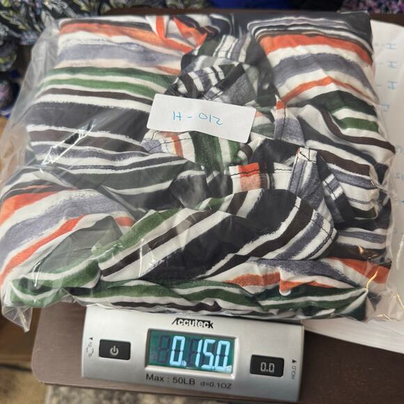 City Chic Women’s Maxi Dress L 20 Jungle Stripe Print V-Neck Short Sleeve - Picture 16 of 16